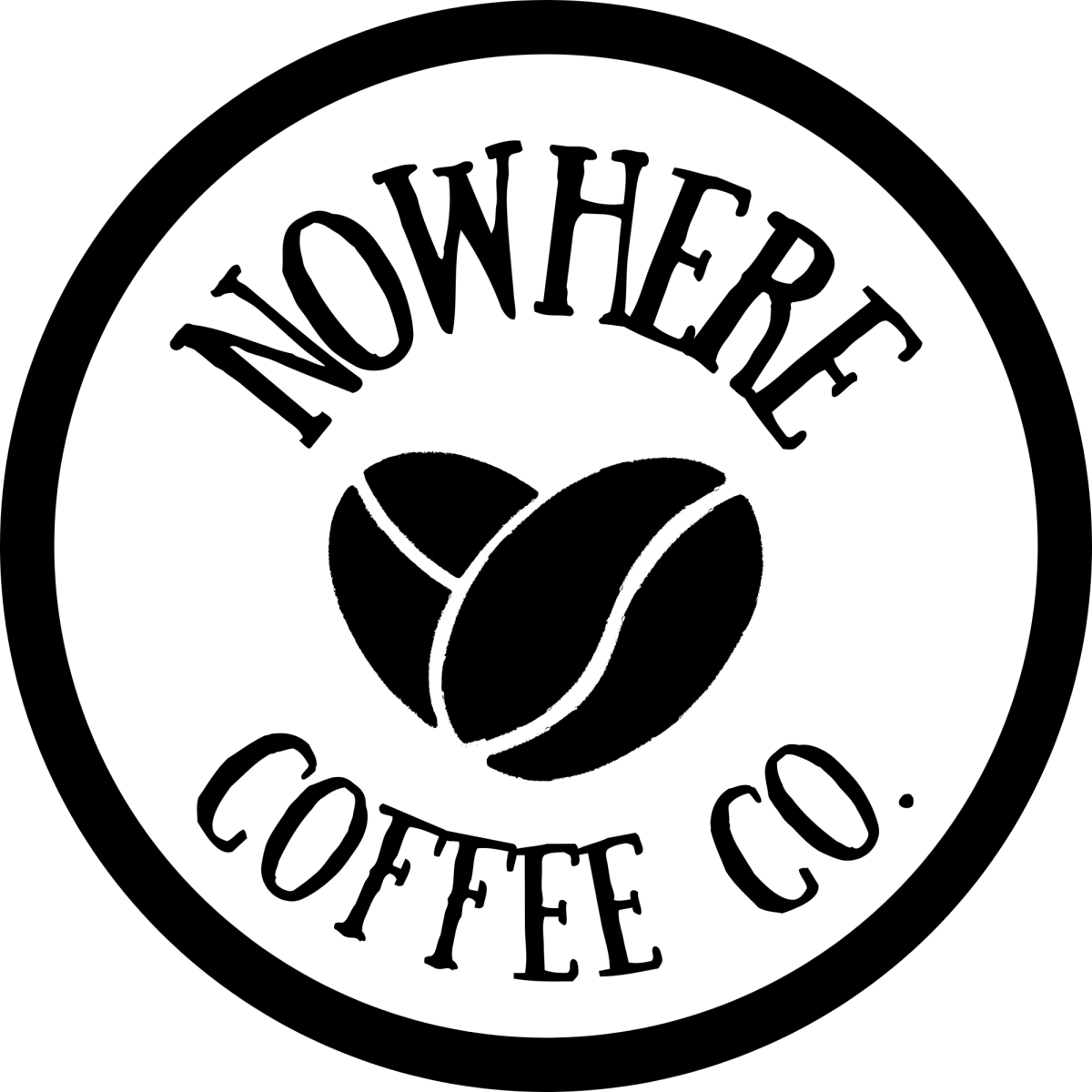 The+logo+of+Nowhere+Coffee+Co.+located+on+Tilghman+Street.
