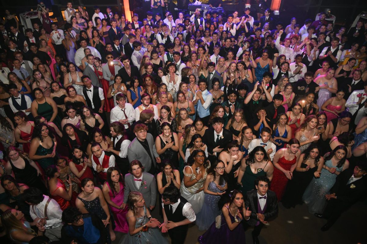 Students+at+the+Class+of+2023+prom+celebrating+with+their+peers.