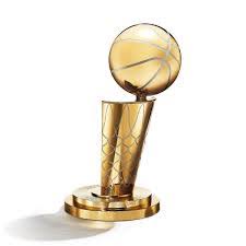 The Larry O'Brien trophy (NBA championship trophy)