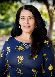The current poet laureate, Ada Limón, posing for a photo.
