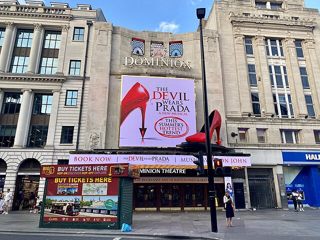 Showing of The Devil Wears Prada at the Dominion Theatre