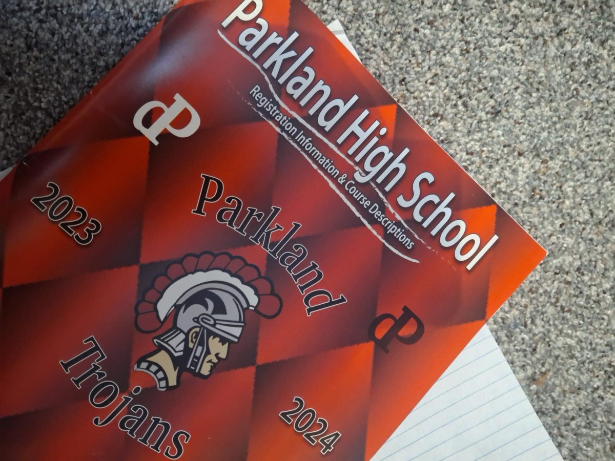 A Parkland High School Course Description booklet- a guide to each course offered by Parkland High School.
