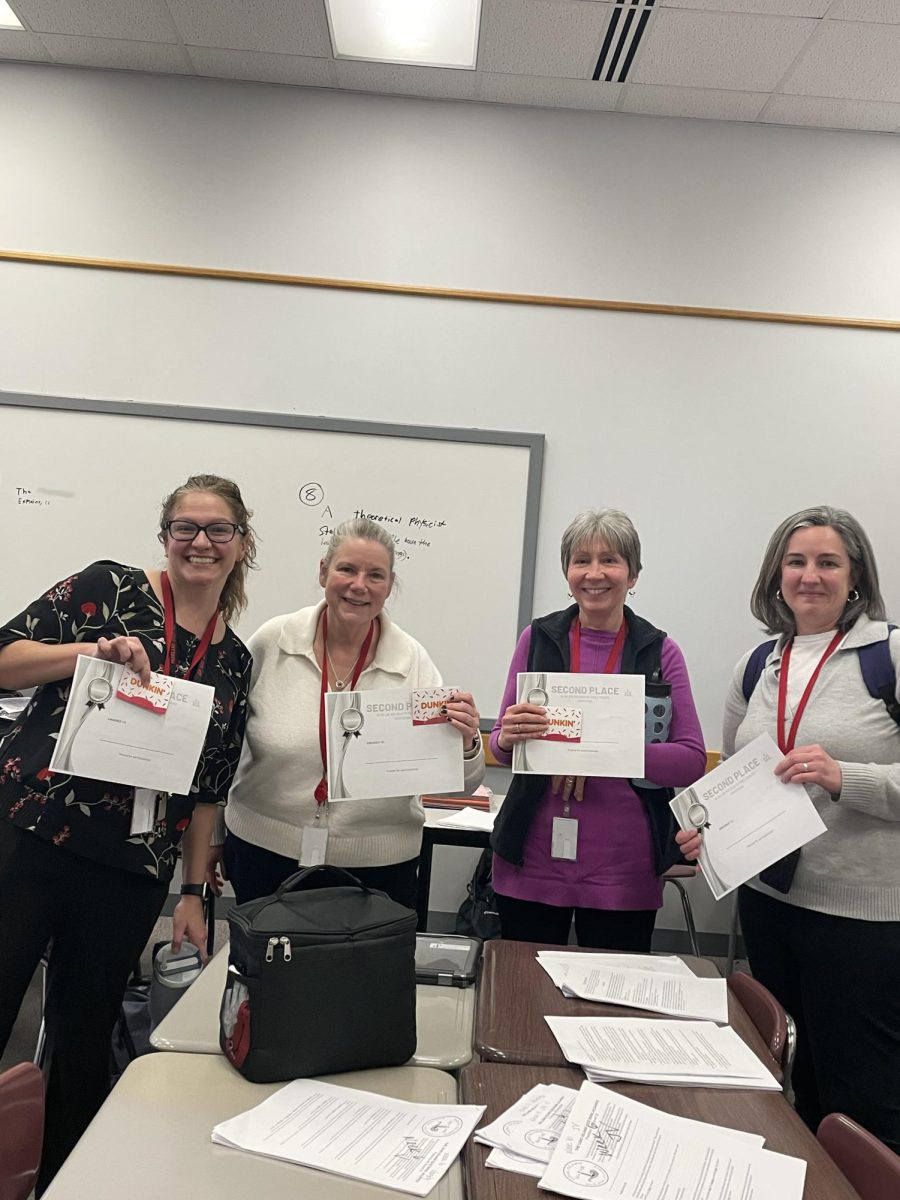 A photo of the teachers team. 